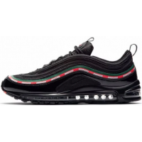 Кроссовки Air Max 97 c принтом черные