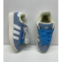 Кроссовки Adidas Campus 00s Blue с мехом