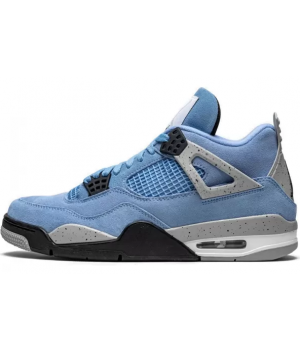 Кроссовки Nike Air Jordan 4 University Blue синие