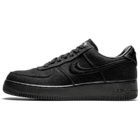 Кроссовки Stussy x Nike Air Force 1 Black Low