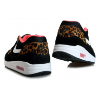 Nike Air Max 1 87 черный леопард