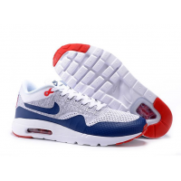 Кроссовки Nike Air Max 1 87 Ultra Flyknit бело-синие