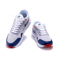 Кроссовки Nike Air Max 1 87 Ultra Flyknit бело-синие