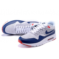 Кроссовки Nike Air Max 1 87 Ultra Flyknit бело-синие