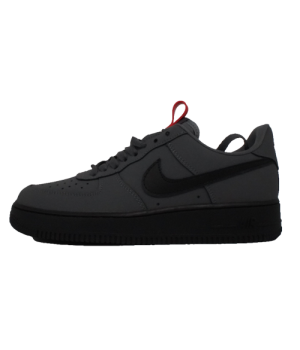 Кроссовки Nike Air Force темно-серые с черным