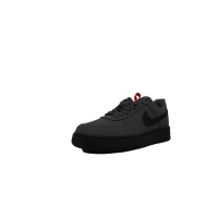 Кроссовки Nike Air Force темно-серые с черным