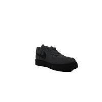 Кроссовки Nike Air Force темно-серые с черным