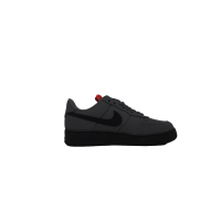 Кроссовки Nike Air Force темно-серые с черным