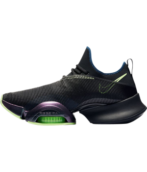 Кроссовки Nike Air Zoom Superrep черные с зеленым