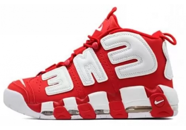 Кроссовки Nike Air More Uptempo 96 Red White