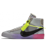 Кроссовки Off White x Serena Williams x Nike Blazer Mid серые