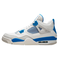 Кроссовки Nike Air Jordan IV 4 Retro White Blue