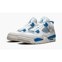 Кроссовки Nike Air Jordan IV 4 Retro White Blue