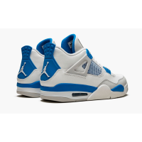 Кроссовки Nike Air Jordan IV 4 Retro White Blue