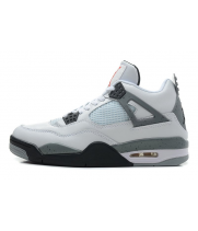 Кроссовки Nike Air Jordan 4 Retro White Grey