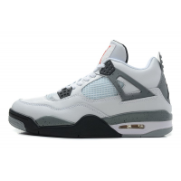 Кроссовки Nike Air Jordan 4 Retro White Grey