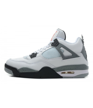 Кроссовки Nike Air Jordan 4 Retro White Grey