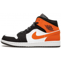 Кроссовки Nike Air Jordan 1 Retro Black Orange White