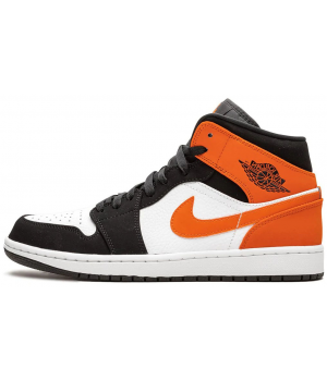 Кроссовки Nike Air Jordan 1 Retro Black Orange White