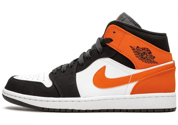 Кроссовки Nike Air Jordan 1 Retro Black Orange White