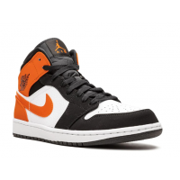 Кроссовки Nike Air Jordan 1 Retro Black Orange White