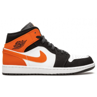Кроссовки Nike Air Jordan 1 Retro Black Orange White