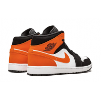 Кроссовки Nike Air Jordan 1 Retro Black Orange White