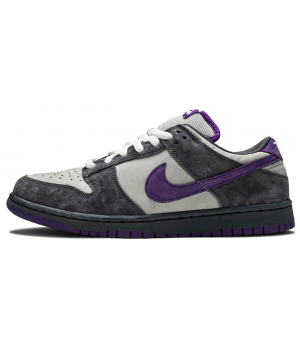 Nike Air Force 1 SB Dunk Purple Pigeon с мехом