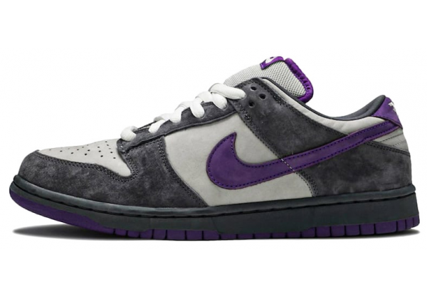 Nike Air Force 1 SB Dunk Purple Pigeon с мехом