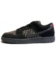 Кроссовки Nike Dunk SB Low Dior Triple Black