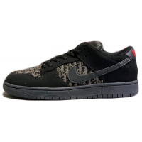 Кроссовки Nike Dunk SB Low Dior Triple Black