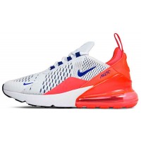 Кроссовки Nike Air Max 270 White Red Blue
