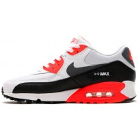 Nike Air Max 90 Essential Grey Black Red