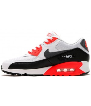 Nike Air Max 90 Essential Grey Black Red