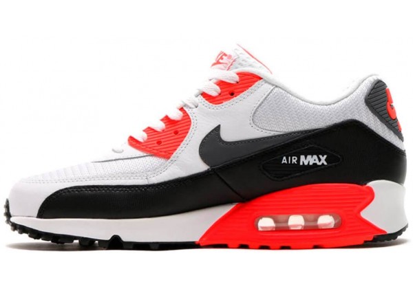 Nike Air Max 90 Essential Grey Black Red