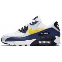 Nike Air Max 90 Essential White Blue Yellow