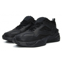 Nike M2k Tekno Black с мехом