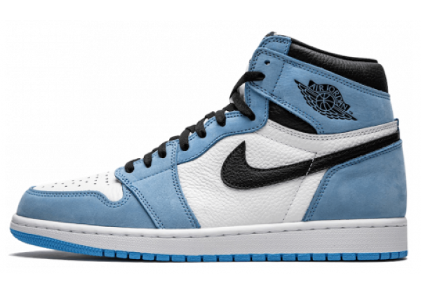 Nike Air Jordan 1 Retro University Blue зимние