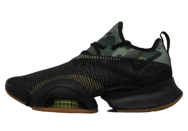 Кроссовки Nike Air Zoom черные с зеленым