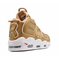Кроссовки Nike Air More Uptempo 96 Gold White