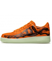 Кроссовки Nike Air Force 1 Low Skeleton Orange