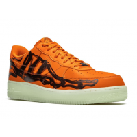 Кроссовки Nike Air Force 1 Low Skeleton Orange