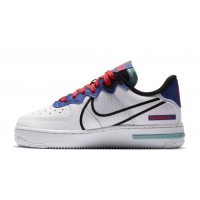 Кроссовки женские Nike Air Force 1 React GS белые