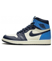Кроссовки Nike Air Jordan 1 Retro Obsidian UNC Blue White