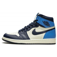 Кроссовки Nike Air Jordan 1 Retro Obsidian UNC Blue White