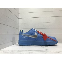 Мужские кроссовки Nike Air Force голубые