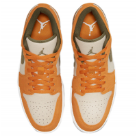 Кроссовки Nike Air Jordan 1 low SE Light Curry