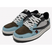 Кроссовки Nike Air Jordan Retro 1 Low Travis Scott x Jackboys Beessecrets