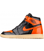 Кроссовки Nike Air Jordan 1 Retro Black Orange