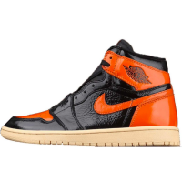 Кроссовки Nike Air Jordan 1 Retro Black Orange